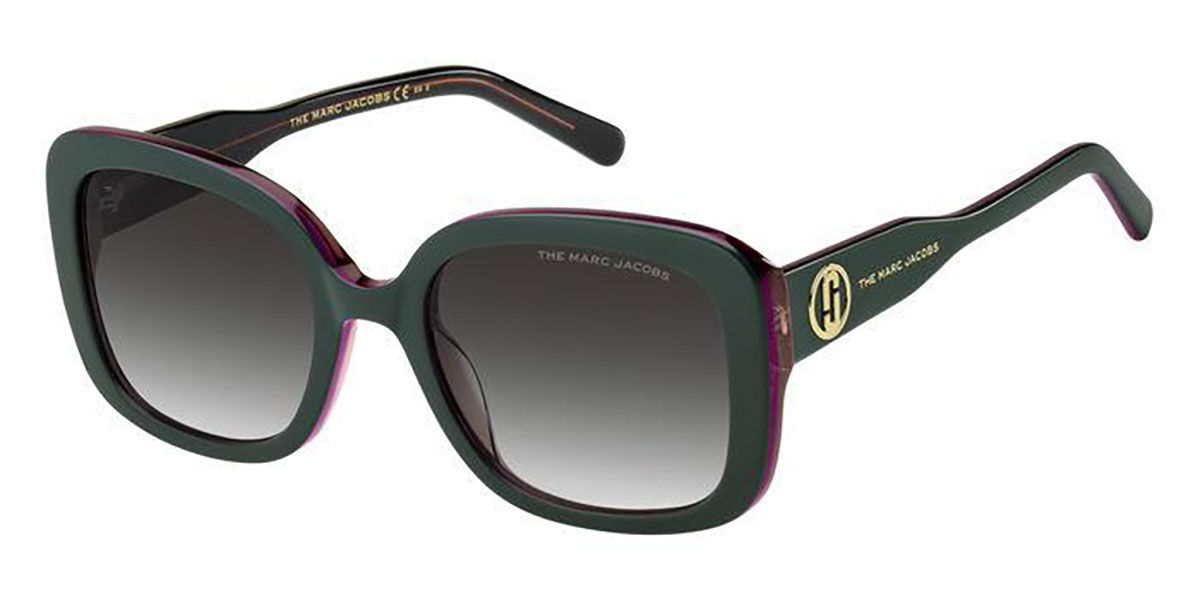 Photos - Sunglasses Marc Jacobs MARC 625/S ZI9/9O Women's  Green Size 54 