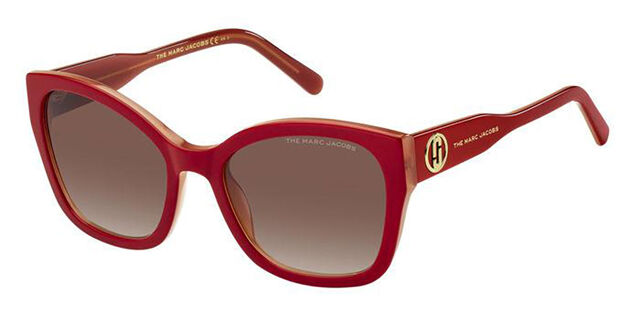 Marc Jacobs MARC 626/S C9A/HA Square Red Sunglasses  display picture 1