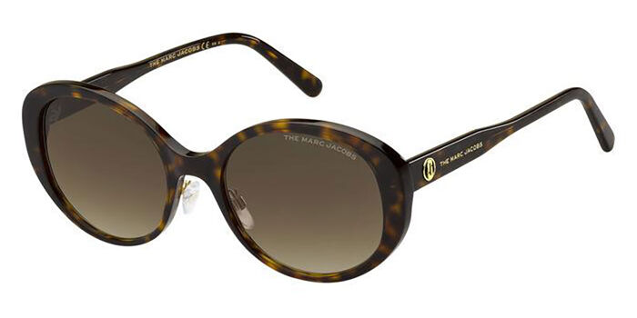 Marc Jacobs MARC 69/S 086/HA Oval Tortoiseshell Sunglasses  display picture 1