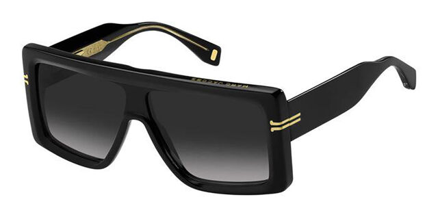 Marc Jacobs MJ 1061/S 7C5/9O Rectangle Black Sunglasses  display picture 3