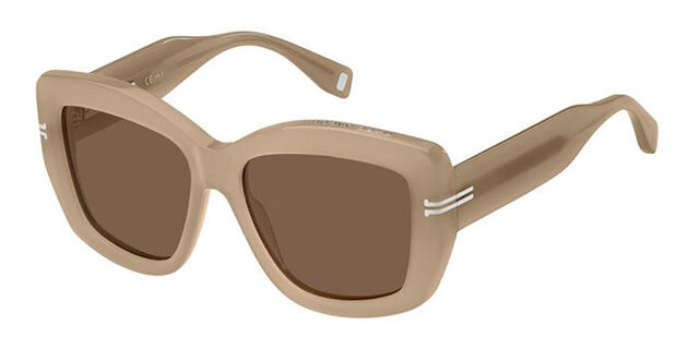 Marc Jacobs Brown Logo Oversized Sunglasses Marc Jacobs Eyewear J Marc-logo oversize-frame Sunglasses  main image 3