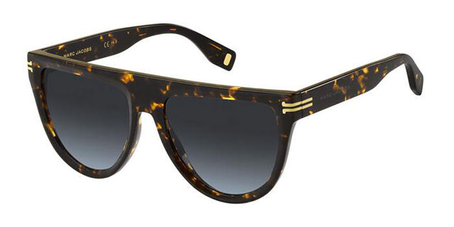 MARC JACOBS MJ1069S-WR9GB-56  Sunglasses Size 56mm 140mm 17 havana Marc Jacobs MJ 1069/S Black/Grey Shaded 55/17/140 women  main image 3