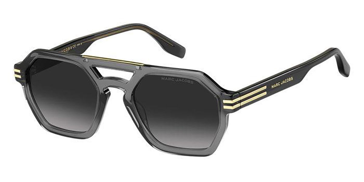 Photos - Sunglasses Marc Jacobs MARC 587/S KB7/9O Men's  Grey Size 53 