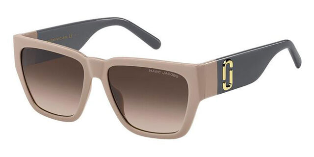 Marc Jacobs MARC 646/S 690/HA Square Beige Brown Sunglasses  display picture 1