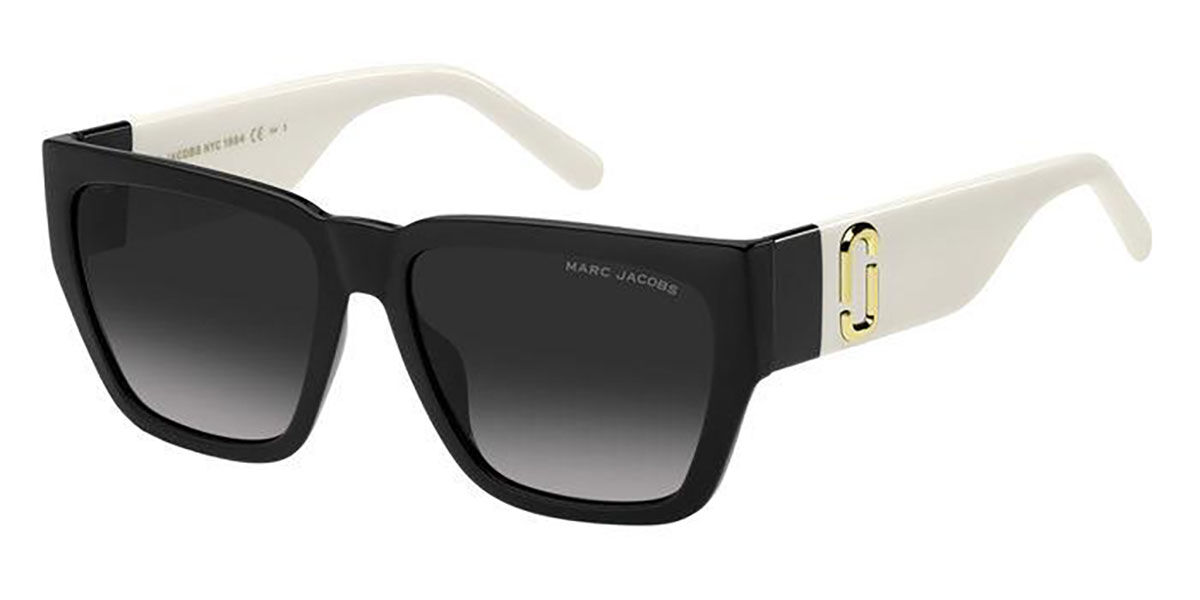 Photos - Sunglasses Marc Jacobs MARC 646/S 80S/9O Women’s  Black Size 57 