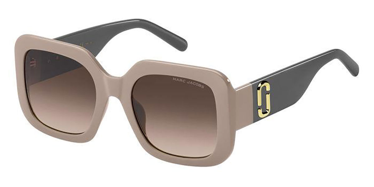Photos - Sunglasses Marc Jacobs MARC 647/S 690/HA Women's  Brown Size 53 