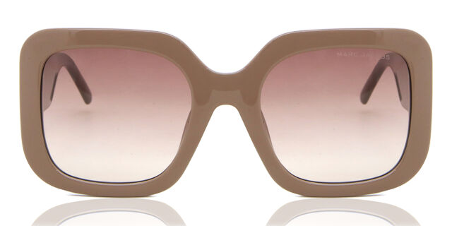 Marc Jacobs MARC 647/S 690/HA Square Beige Brown Sunglasses  display picture 2