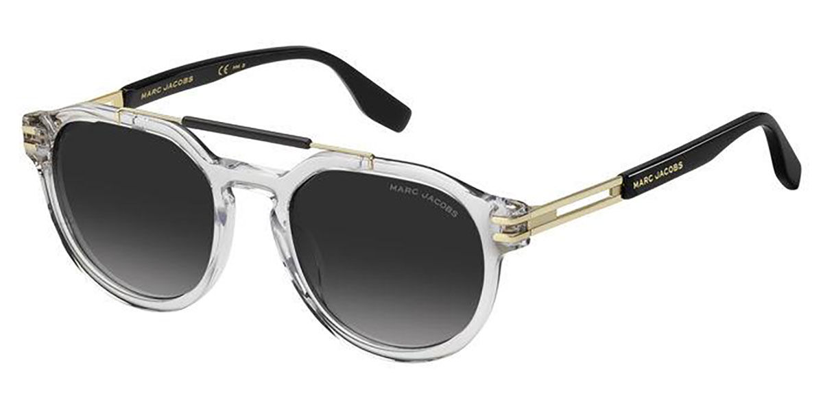 Photos - Sunglasses Marc Jacobs MARC 675/S 900/9O Men's  Clear Size 52 