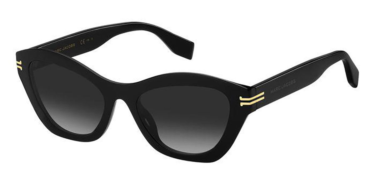 Photos - Sunglasses Marc Jacobs MJ 1082/S 807/9O Women's  Black Size 53 