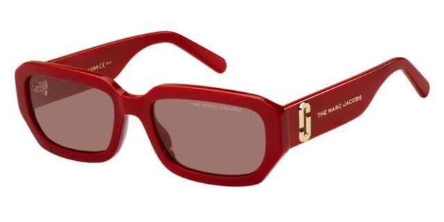 Marc Jacobs MARC 614/S C9A/4S Rectangle Red Sunglasses  display picture 1