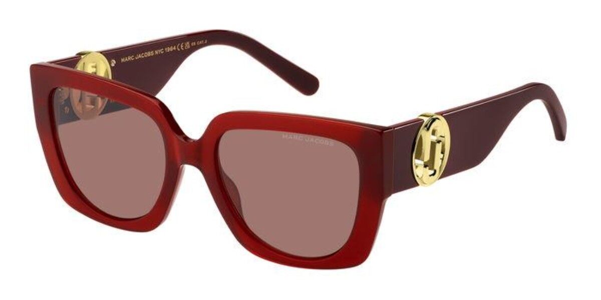 Photos - Sunglasses Marc Jacobs MARC 687/S C9A/4S Women’s  Red Size 54 
