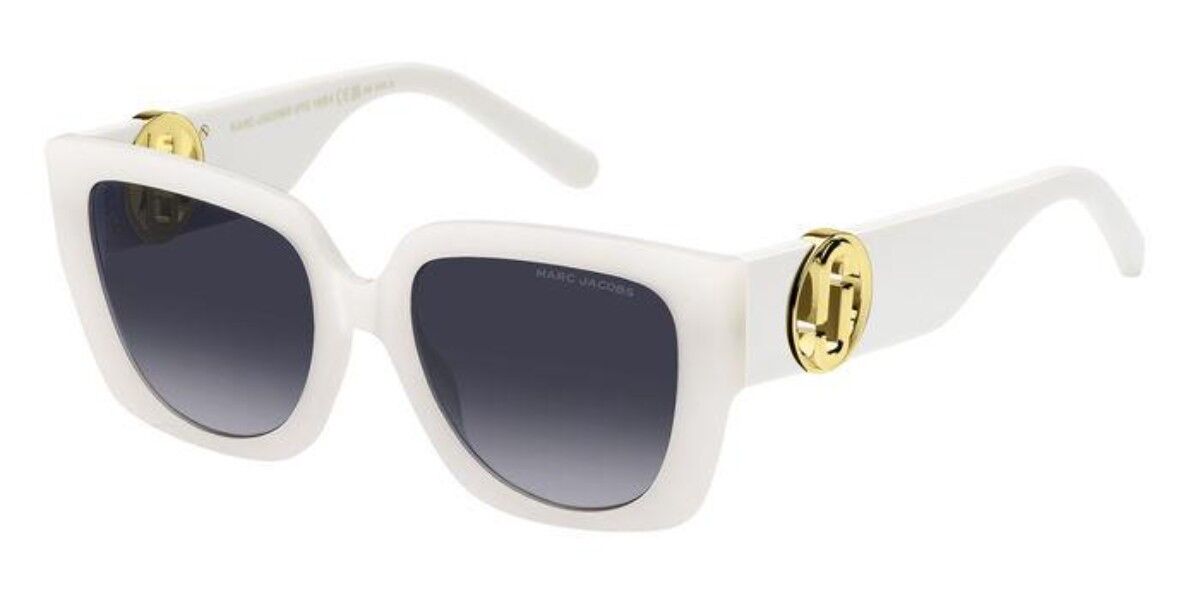 Photos - Sunglasses Marc Jacobs MARC 687/S SZJ/9O Women’s  White Size 54 
