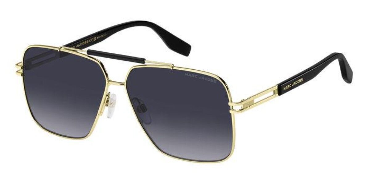 Photos - Sunglasses Marc Jacobs MARC 716/S 807/9O Men's  Gold Size 62 