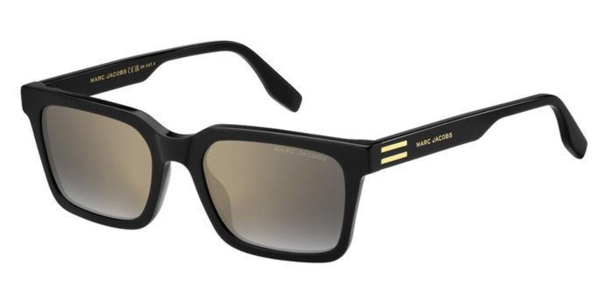 Photos - Sunglasses Marc Jacobs MARC 719/S 807/FQ Men's  Black Size 53 