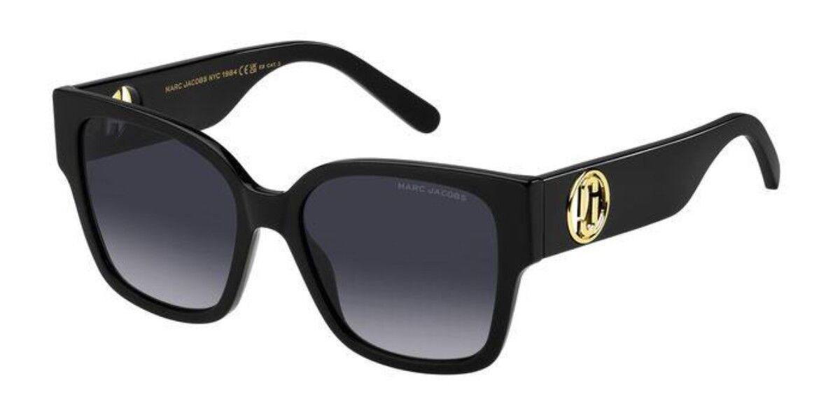 Photos - Sunglasses Marc Jacobs MARC 698/S 807/9O Women’s  Black Size 54 