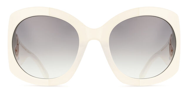 Marc Jacobs MARC 722/S SZJ/GB Oval Ivory White Sunglasses  display picture 1