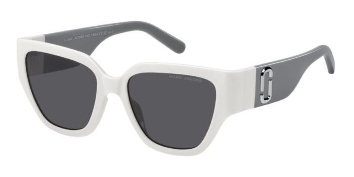 Photos - Sunglasses Marc Jacobs MARC 724/S SZJ/IR Women's  White Size 54 