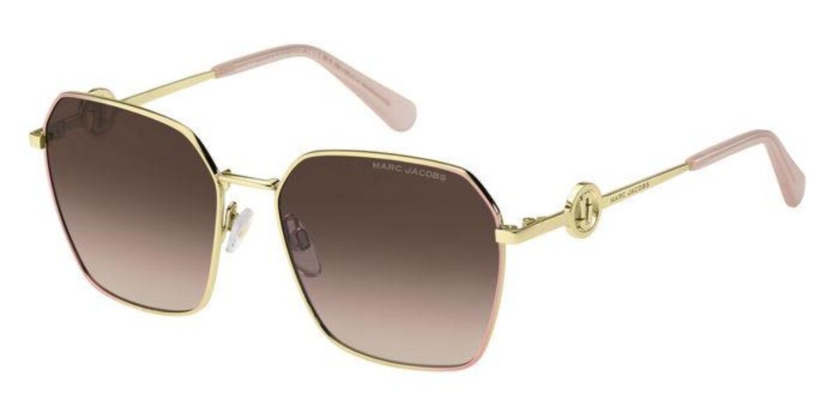 Photos - Sunglasses Marc Jacobs MARC 729/S EYR/HA Women's  Gold Size 58 