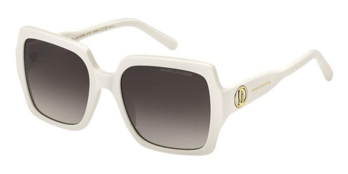 Photos - Sunglasses Marc Jacobs MARC 731/S SZJ/HA Women's  White Size 55 