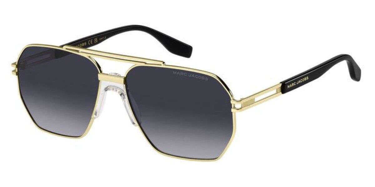 Photos - Sunglasses Marc Jacobs MARC 748/S RHL/9O Men's  Gold Size 60 