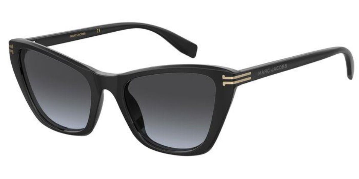 Photos - Sunglasses Marc Jacobs MJ 1095/S 807/FF Women’s  Black Size 53 