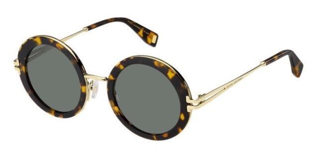 Marc Jacobs Gold and Tortoise Sunglasses Marc Jacobs MARC 749/S 06J/9K Pilot Gold/Dark Tortoise  main image 2