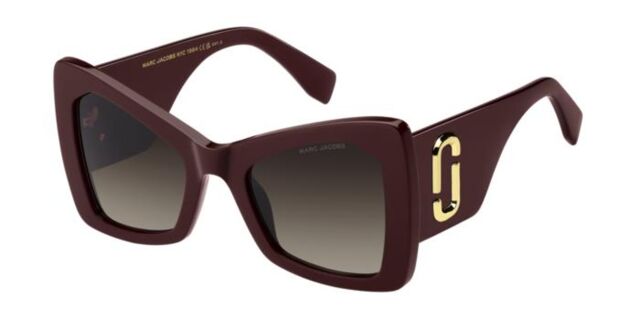 Marc Jacobs MARC 761/S LHF/HA Butterfly Burgundy Sunglasses  display picture 3