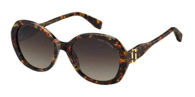 Marc Jacobs Brown Tortoise Sunglasses s-l400.jpg main image 3