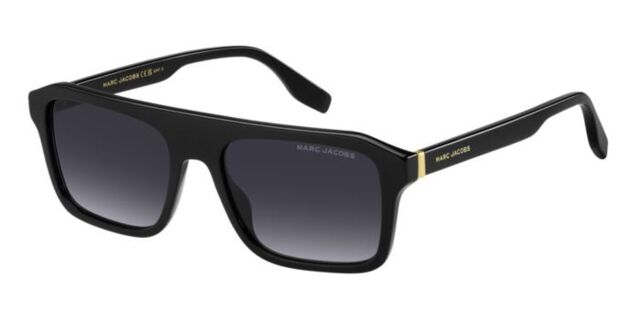 Marc Jacobs MARC 789/S 807/9O Rectangle Black Sunglasses  display picture 3