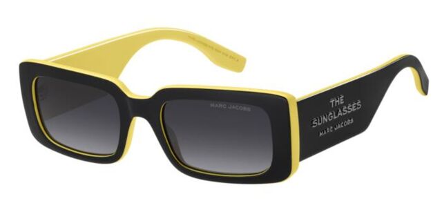 Marc Jacobs MARC 804/S 71C/9O Rectangle Black On Yellow  display picture 1
