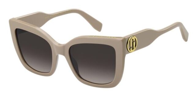 Marc Jacobs MARC 811/S 10A/HA Cat Eye Beige Brown Sunglasses 
