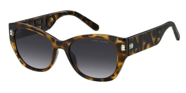 Marc Jacobs Tortoise Sunglasses Marc Jacobs MARC 723/S 086/70 Cat Eye Dark Tortoise  main image 2