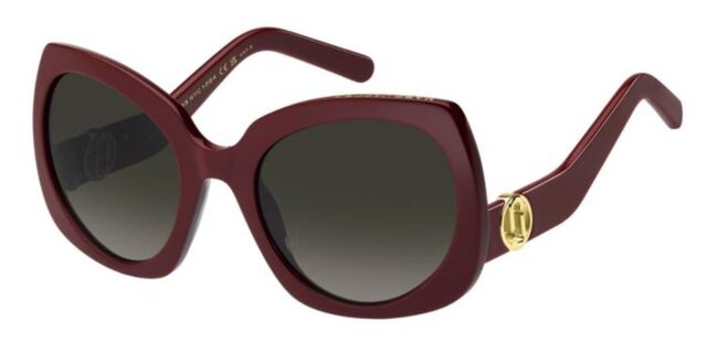 Marc Jacobs MARC 808/S LHF/HA Butterfly Burgundy Sunglasses  display picture 2