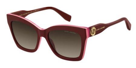 Marc Jacobs Burgundy Sunglasses – 100% UV Protection & Free  display picture 1