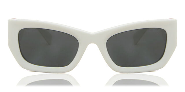 Miu Miu MU09WS 1425S0 Cat Eye White Sunglasses  display picture 1