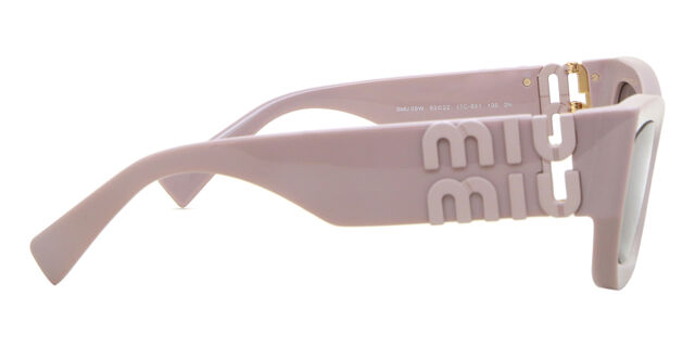Miu Miu MU09WS 17C6X1 ピンク サングラス | SmartBuyGlasses JP 