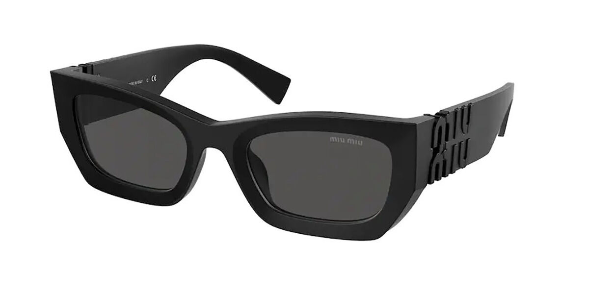 Miu Miu Mu09ws 1ab5s0 Sunglasses Black Visiondirect Australia 3058