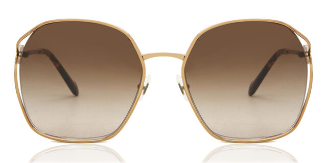 Miu Miu MU52WS 7OE6S1 Square Brown Sunglasses  display picture 2
