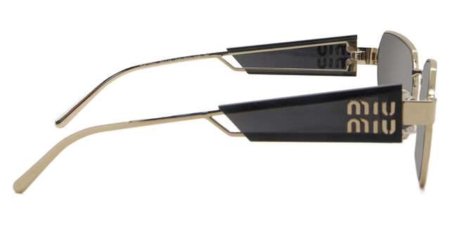 Miu Miu MU53WS ZVN5S0 Sunglasses Gold | SmartBuyGlasses India