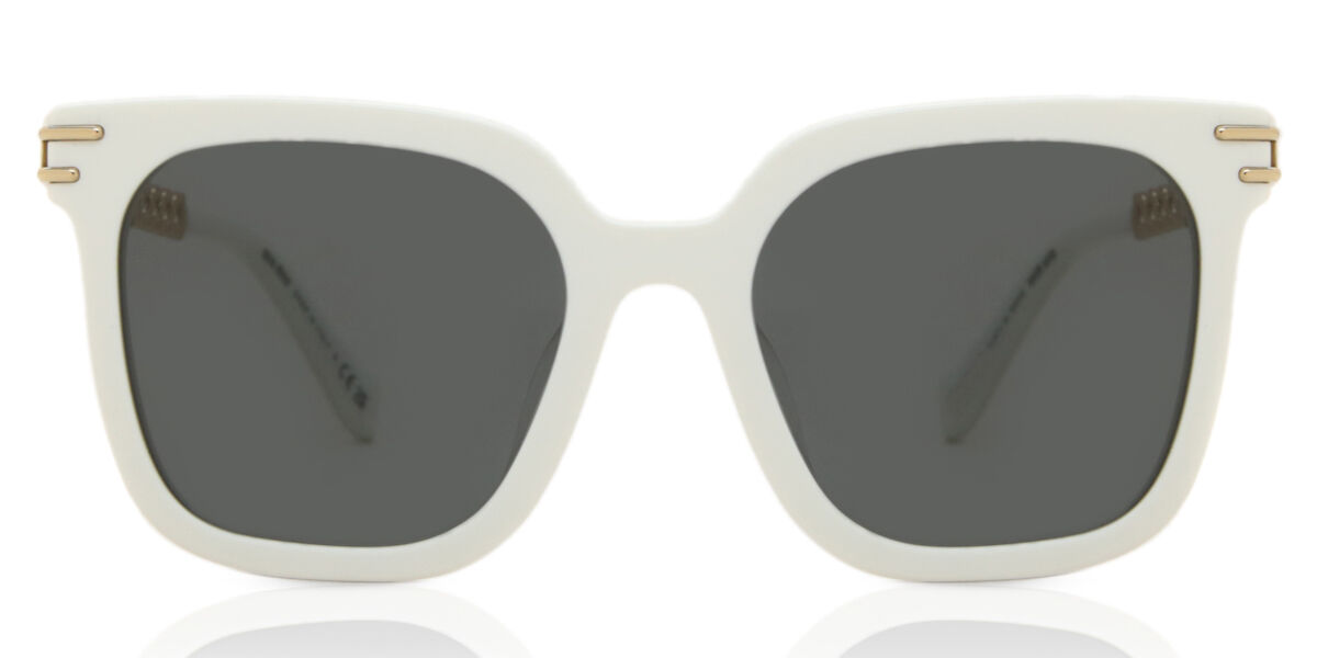 Photos - Sunglasses MIU MIU MU13WS 1425S0 Women's  White Size 55 