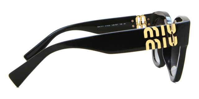 MIU MIU SMUO1Y 1AB5D1
WOMEN SUNGLASSES MUOTYS 1A-5D1 BLACK GREY EYEWEAR miu-miu-mu-07ys-1ab5d1-hd-  main image 4