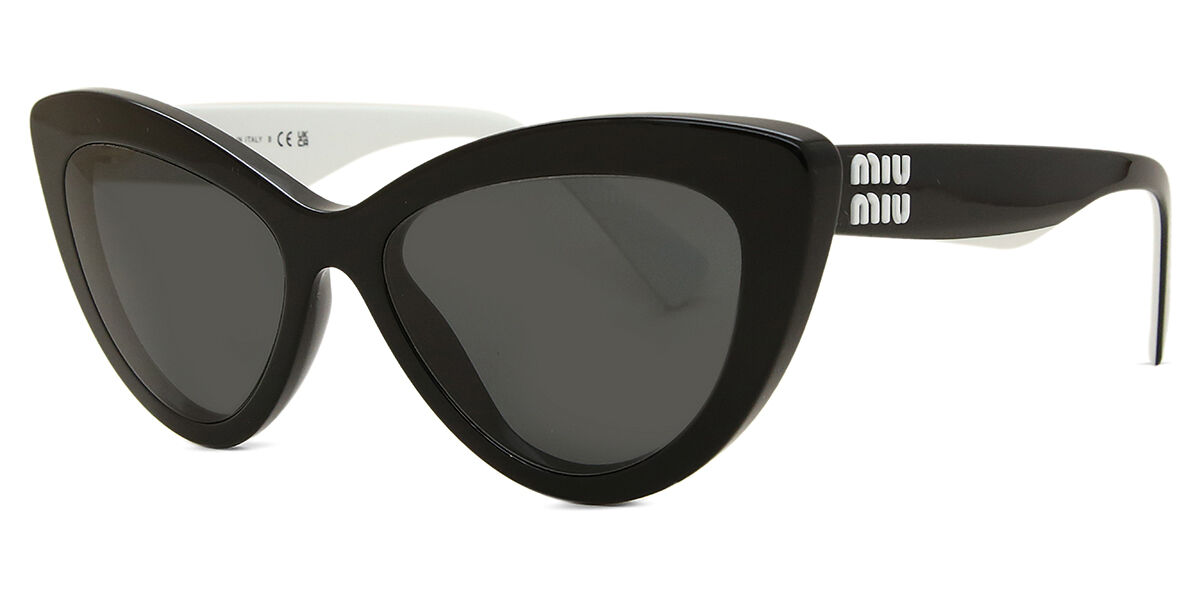 ミュウミュウ VMU04S メガネ MU04YS sunglasses Black | SmartBuyGlasses US