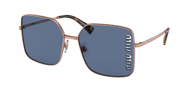 Miu Miu MU51YS ZVF1V1 Square Rose Gold Sunglasses  display picture 2