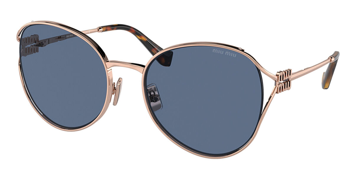 Miu Miu MU53YS 5AK06S Sunglasses Gold | VisionDirect Australia