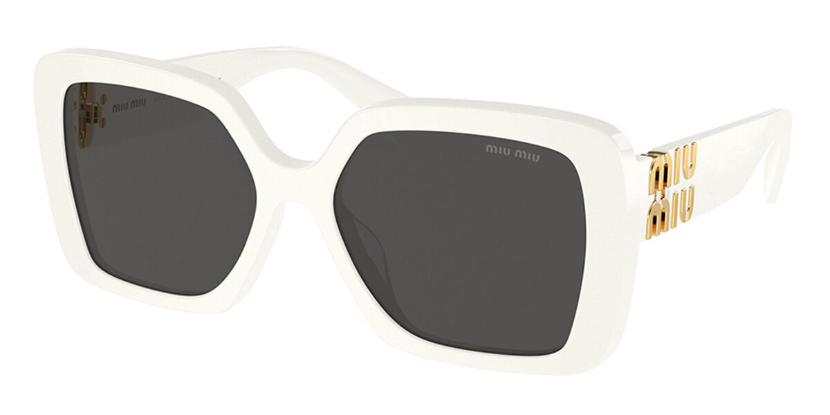 MIU MIU MU 08YS 1AB5S0 Black Dark Grey 51 mm Women's Sunglasses | eBay