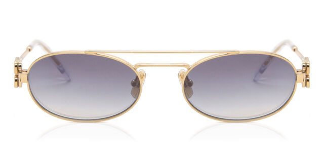 Miu Miu MU54ZS 5AK30C Pilot Gold Sunglasses | SmartBuyGlasses US display picture 3