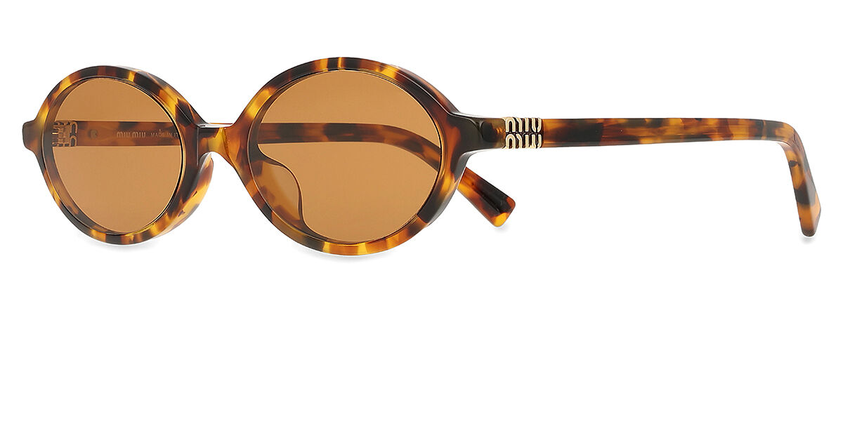 MIU MIU サングラス MU04ZSF 1AB5S0 50 アジアンフィット MU04ZSF Asian Fit sunglasses Honey Yellow Brown Tortoise