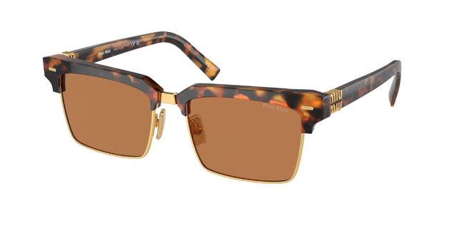 Miu Miu Brown and Gold Sunglasses with Tortoiseshell Frame Miu Miu | Accessories | Miu Miu Brown And Gold Sunglasses  main image 4
