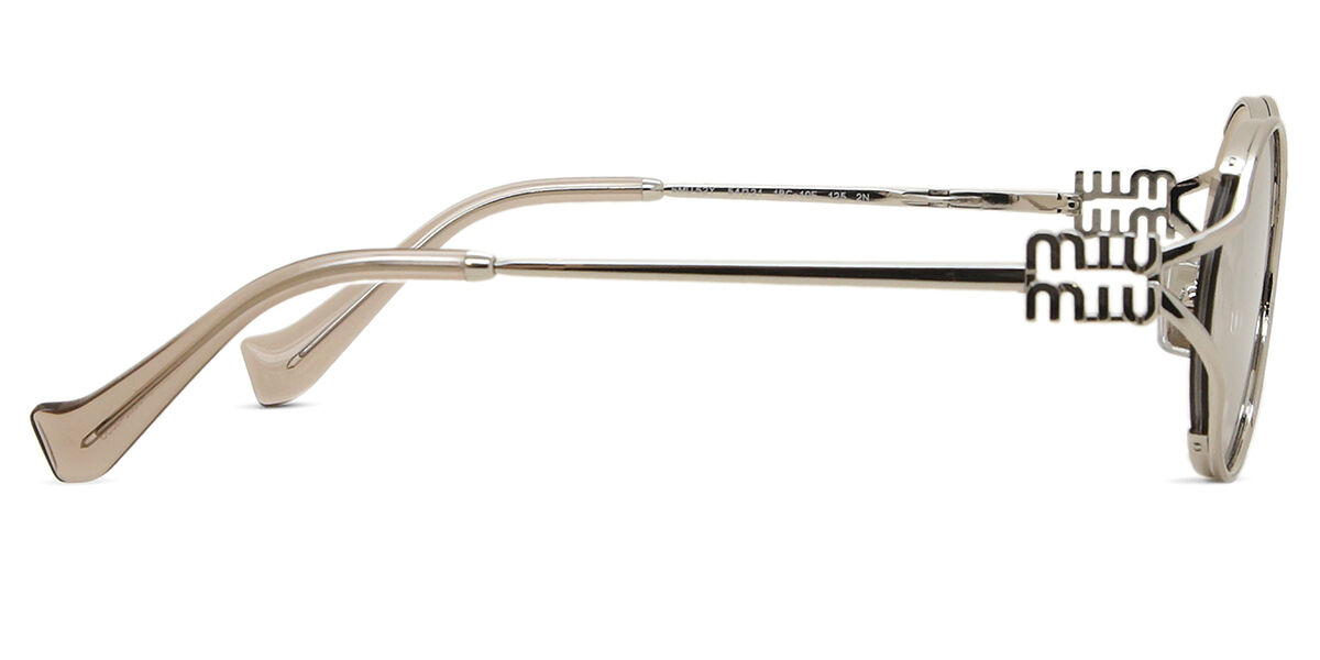 Miu Miu 0MU 52YS Sunglasses ZVN20F Gold - eye-oo.com