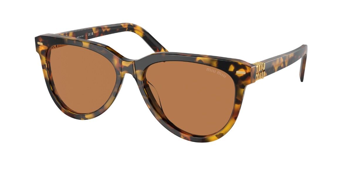 Miu Miu MU12ZSF Asian Fit VAU01T Gafas De Sol Para Mujer Tortoiseshell